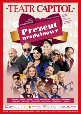 Tomaszów Mazowiecki Wydarzenie Spektakl Prezent urodzinowy